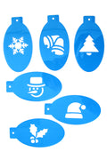 PXP  Stencil Kerst  6 ass