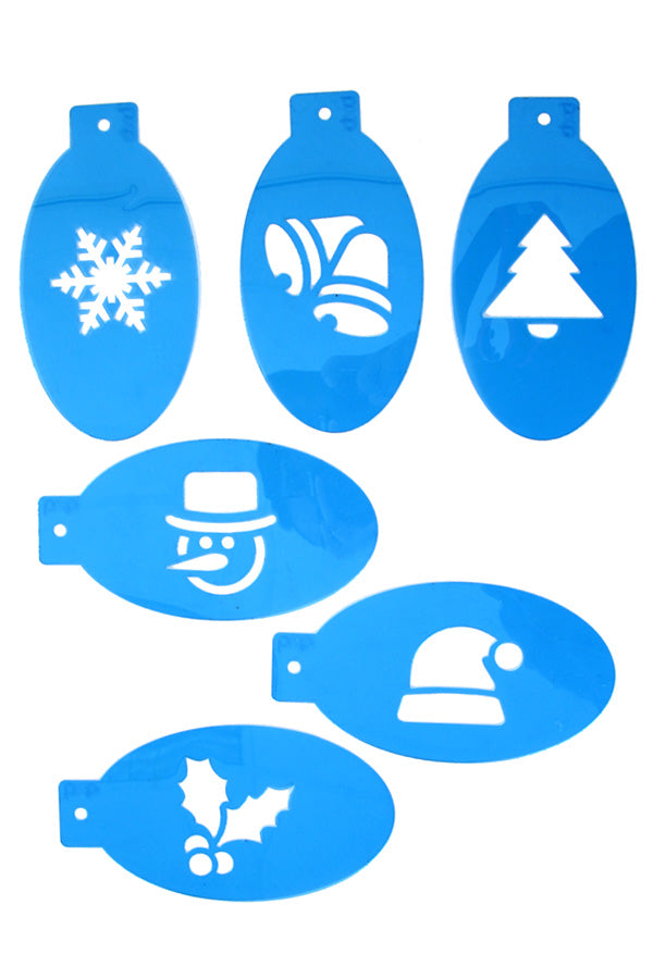 PXP  Stencil Kerst  6 ass