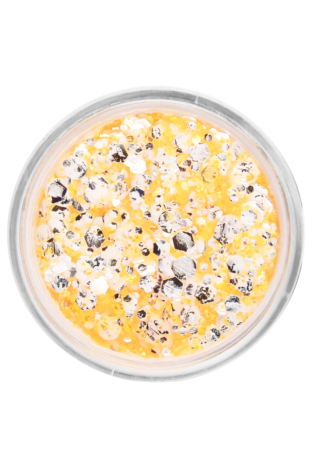 PXP pressed chunky glitter cream orange candy 10 ml