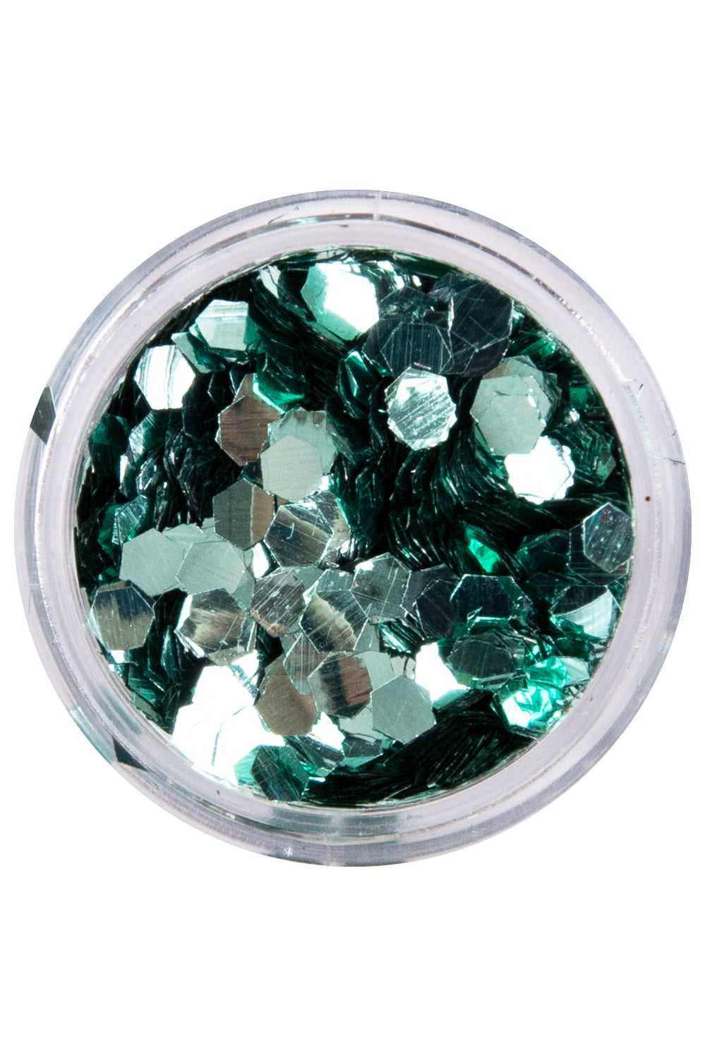 PXP biodegradable chunky glitter 2.5 gr. sea green