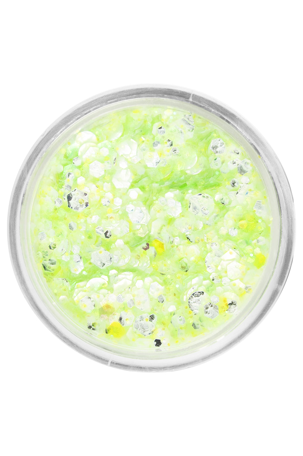PXP pressed chunky glitter cream neon green candy 10 ml