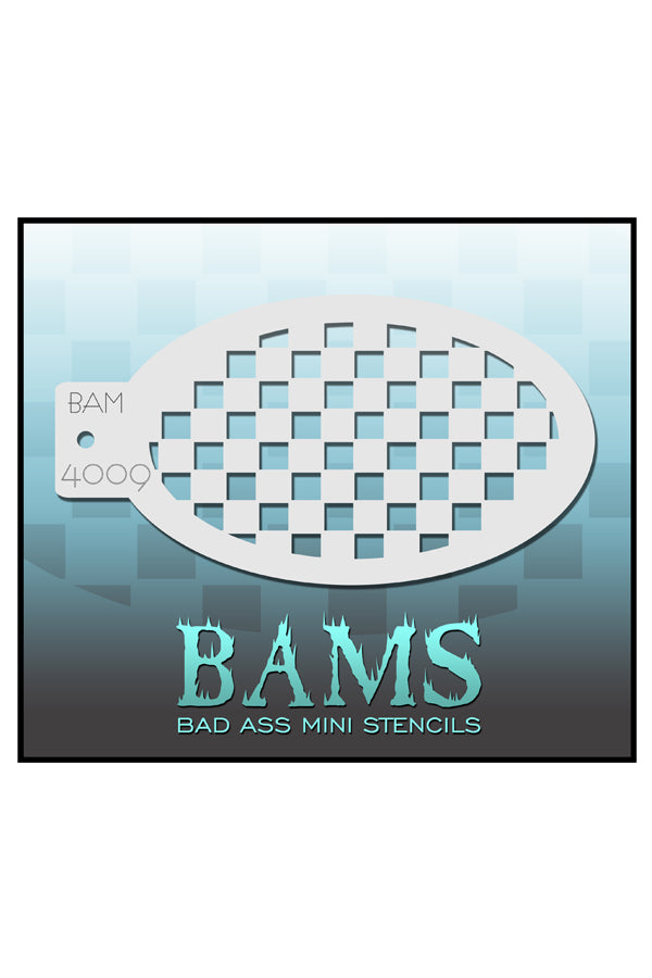 Bad Ass BAM stencil 4009