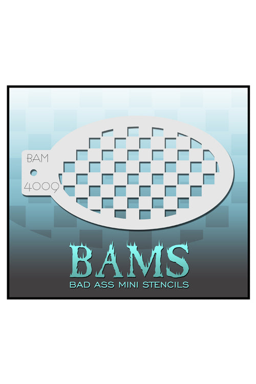 Bad Ass BAM stencil 4009