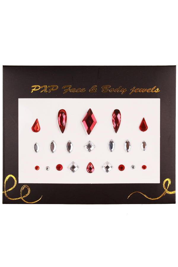 PXP Face & Body Jewel Blood Drops