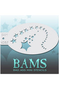 Bad Ass BAM stencil 1037