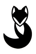QuickTattoo glitter sjabloon Vos