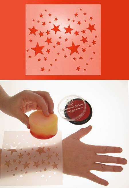 PXP stencil stars