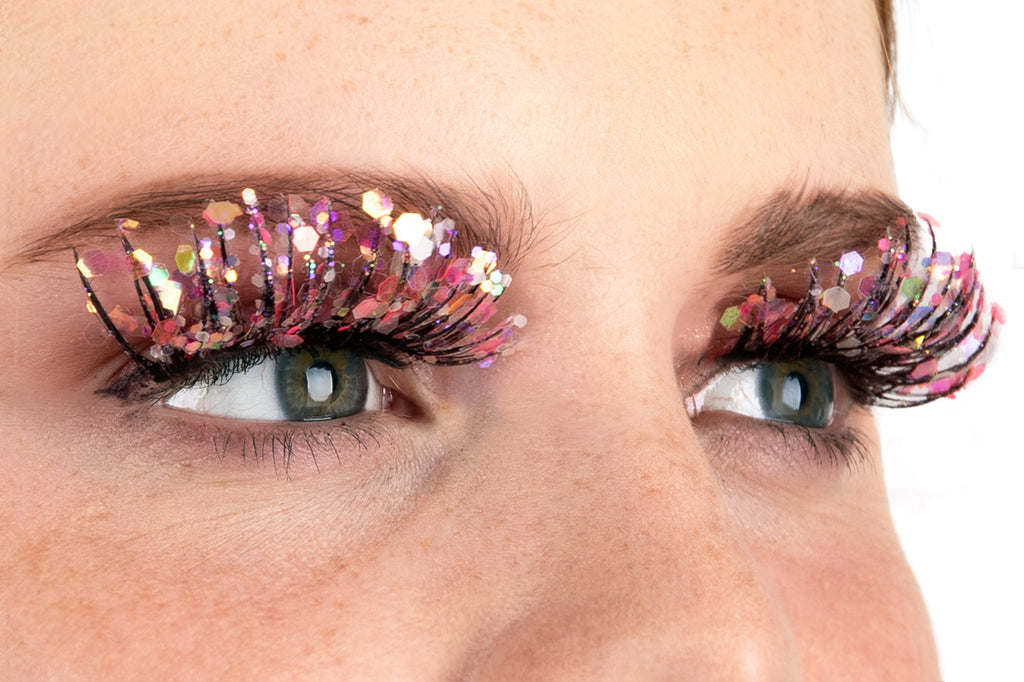 PXP Apricot Luminous glitter wimpers Calypso stijl