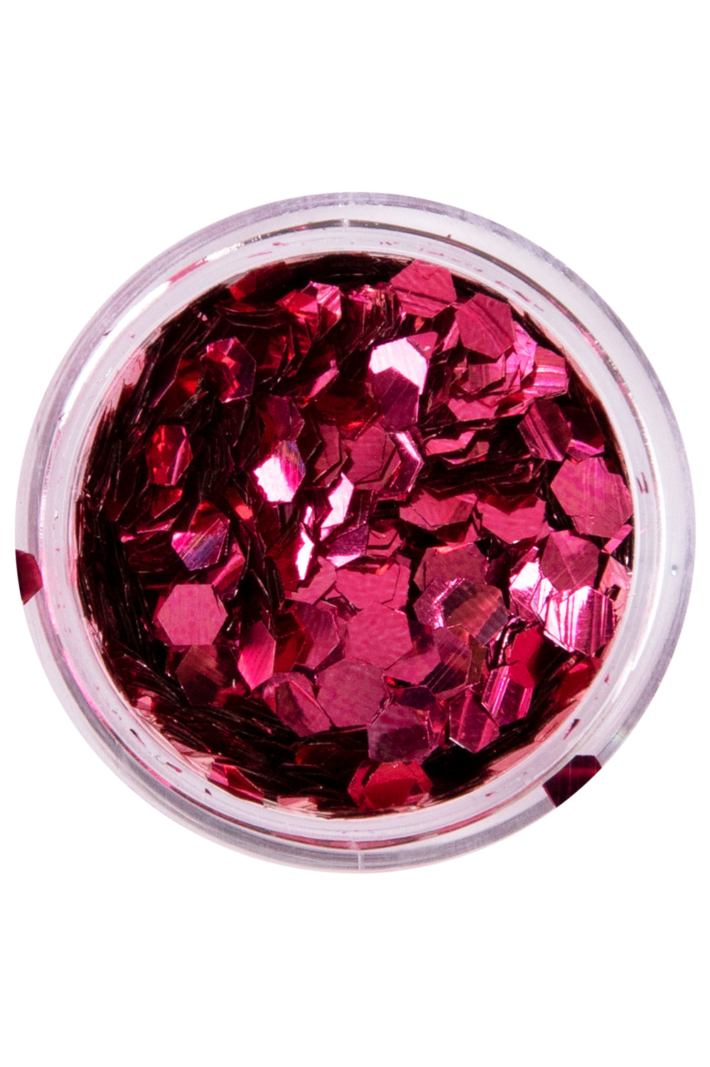 PXP biodegradable chunky glitter 2.5 gr. rose bengal