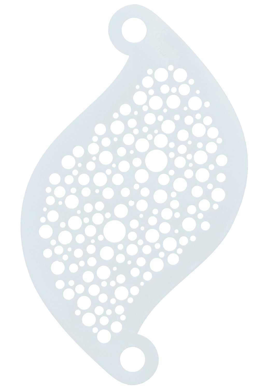 Face paint stencil Superstar Bubble 77007