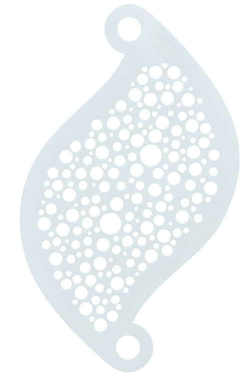 Face paint stencil Superstar Bubble 77007