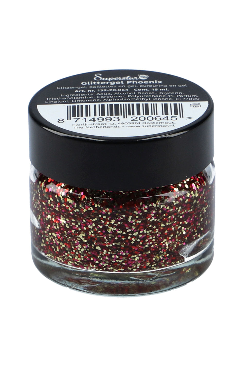 Gel superstar glitter  Phoenix 15 ml
139-20.064