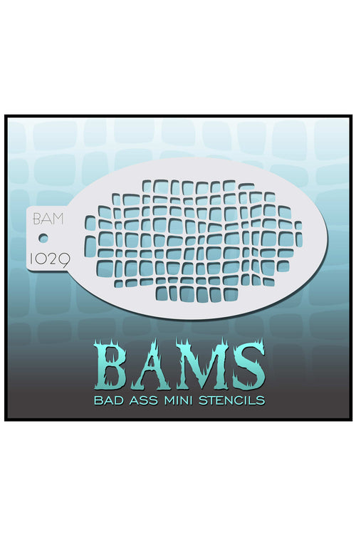 Bad Ass BAM stencil 1029