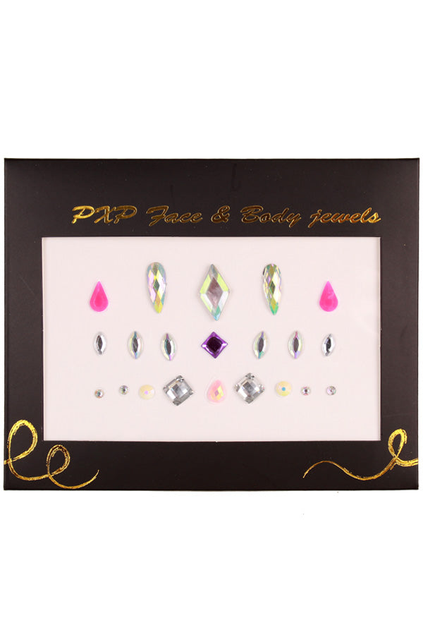 PXP Face & Body jewel Variables in Pink