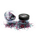 Biologische chunky glitters 3gr. Rainbow fish