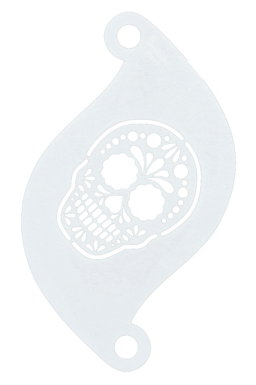 Face Paint Stencil SUGAR SKULL 77090