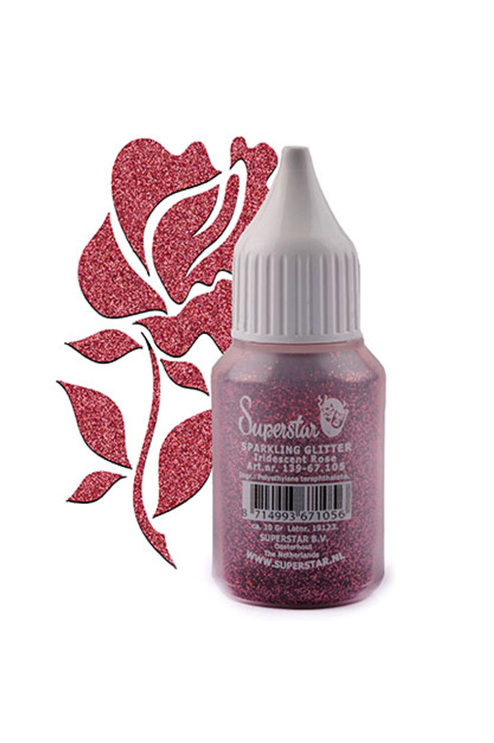 Superstar Sparkling 
glitter rose 
139-67.105
