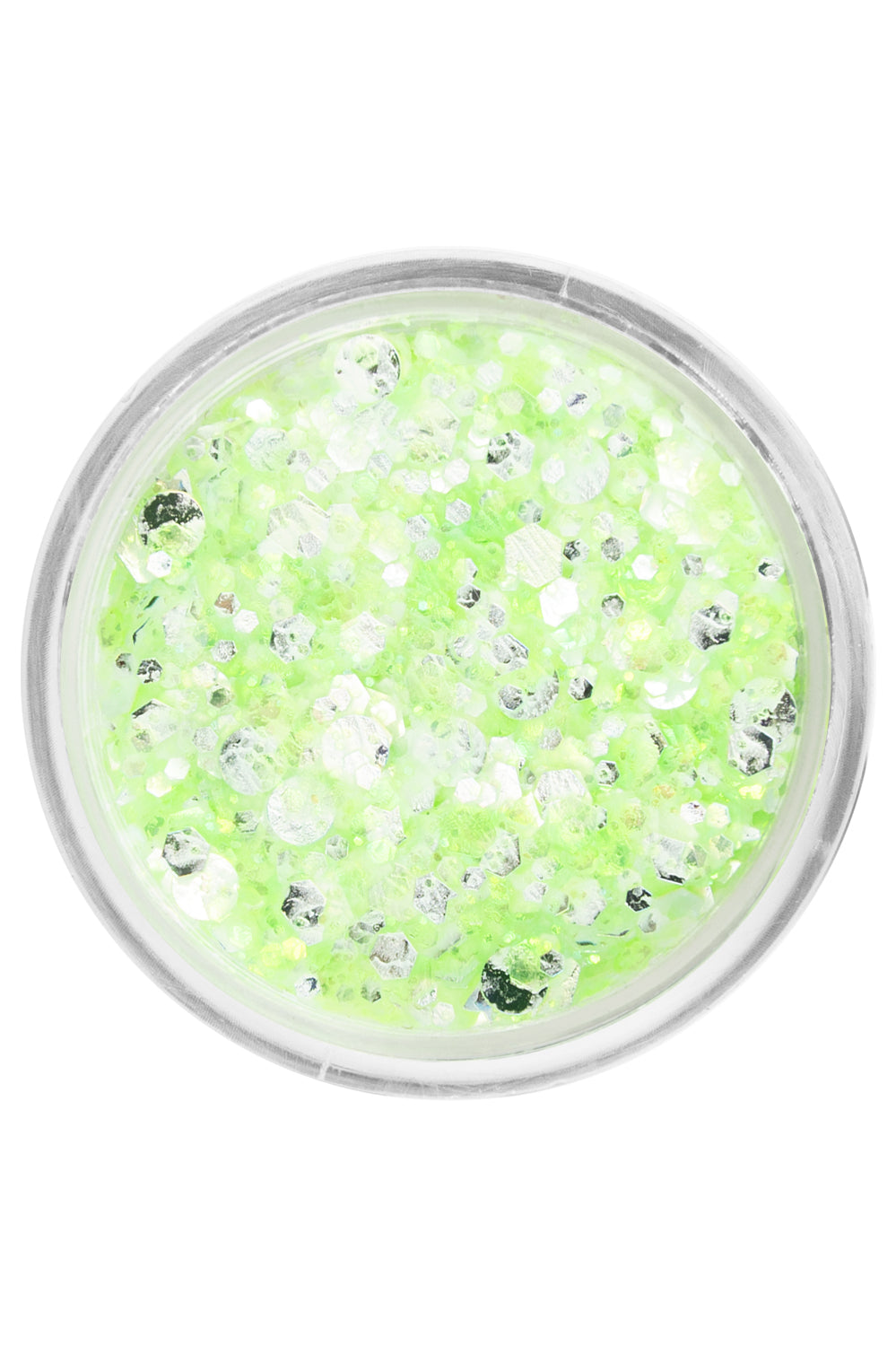 PXP pressed chunky glitter cream neon emerald candy 10 ml