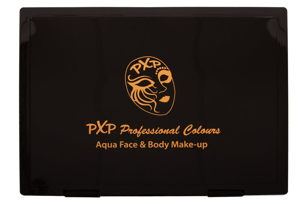 PXP schmink case met inlay 24 x 10 gram plus penseel ruimte
