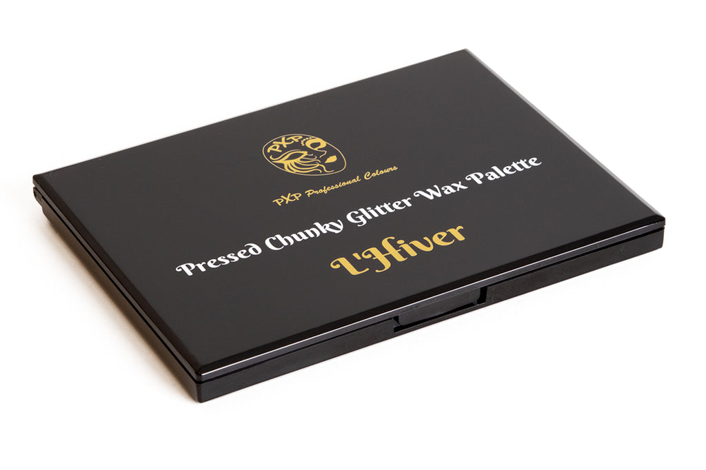 PXP palette L'Hiver pressed chunky glitter cream 12 kleuren 1.5 gram