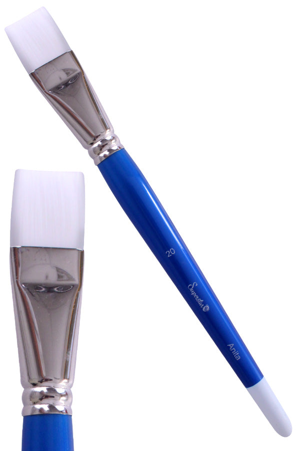Synthetic Flat brush #20 (Anita) 
139-403.20