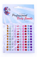 PXP Professional Colours Decoratiestickers 100 rondjes 6 mm ass kleuren op kaart