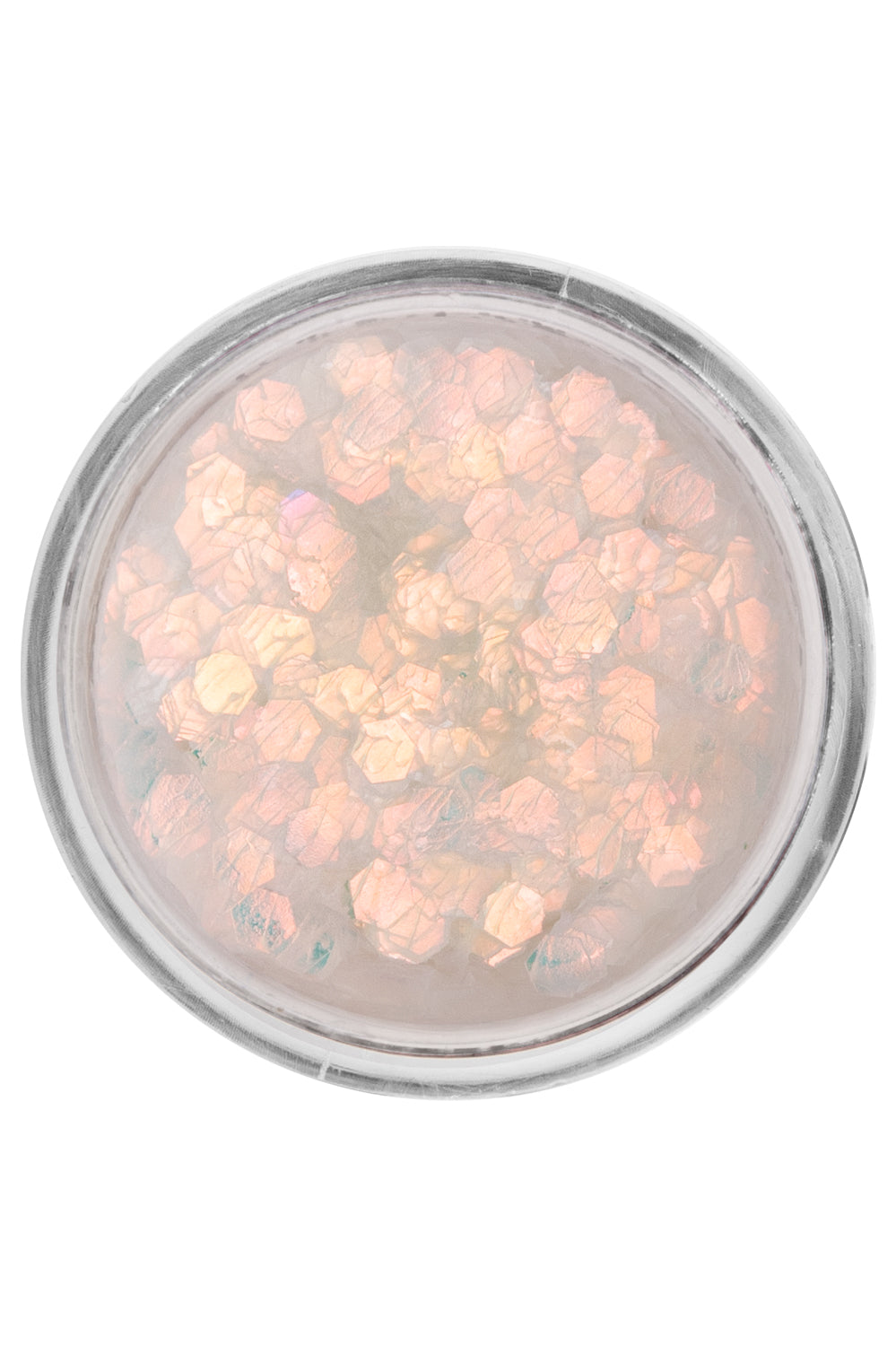 PXP pressed chunky glitter cream tranparent white 10 ml