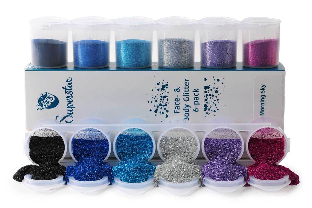 Morning Sky Fine Glitter Mix 6-pack 90 ml 98987