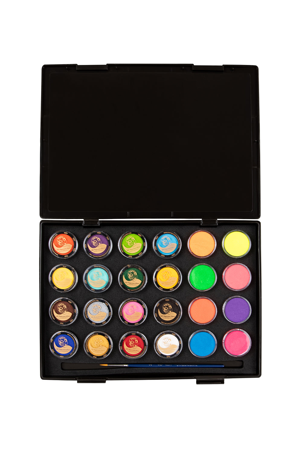 PXP schmink case starterset compleet 24 x 10 gram face paint