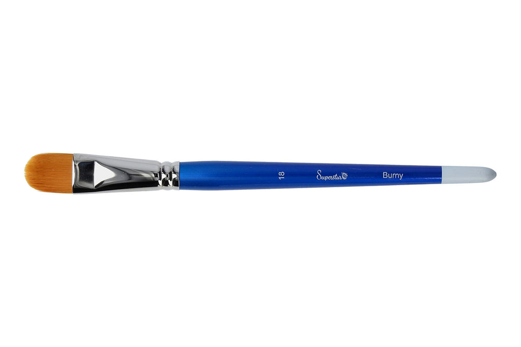 Synthetic filbert brush # 18 Burny SUPERSTAR 139-401018