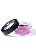 DARK ROSE Biodegradable Face- and Bodyglitter Chunky mix 6ml. 98422