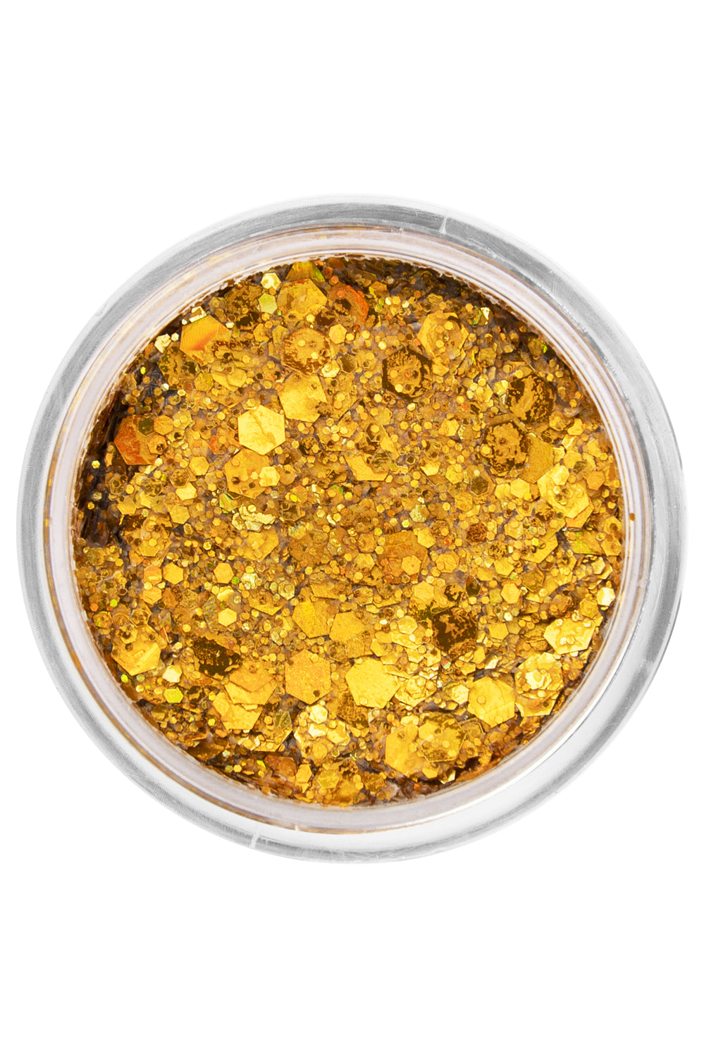 PXP pressed chunky glitter cream gold mellow 10 ml