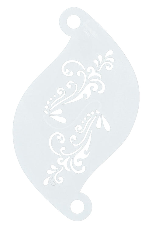Face Paint Stencil FAIRY BLOOMING VINE 77012