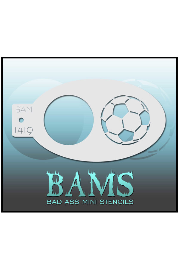 Bad Ass BAM stencil 1419