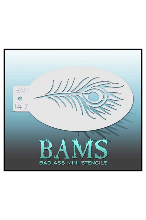 Bad Ass BAM stencil 1417