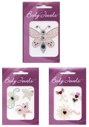 Decoratiestickers 6 assortie
