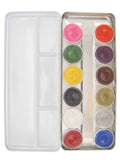 Aqua Face- and Bodypaint palette 
12 BRIGHT colours 
139-63.3