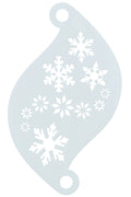Face paint stencil Superstar Snowflakes 77003