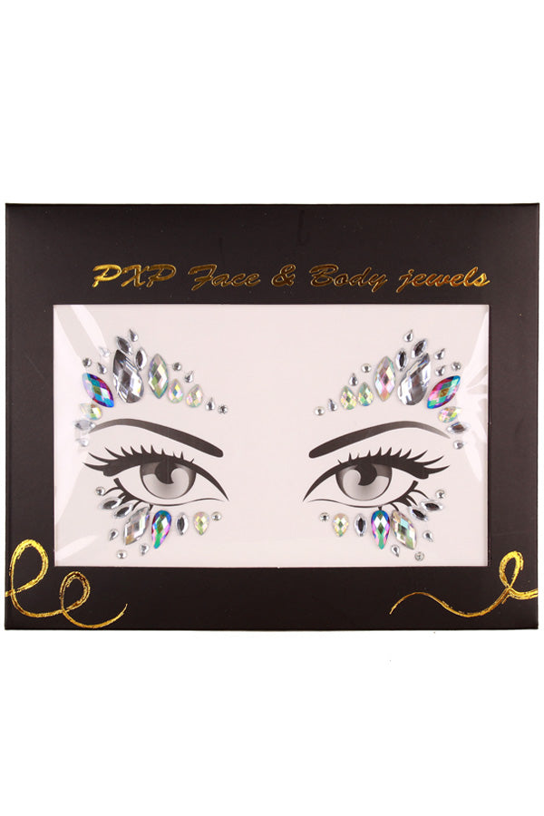 PXP Face & Body jewel Silver Butterfly