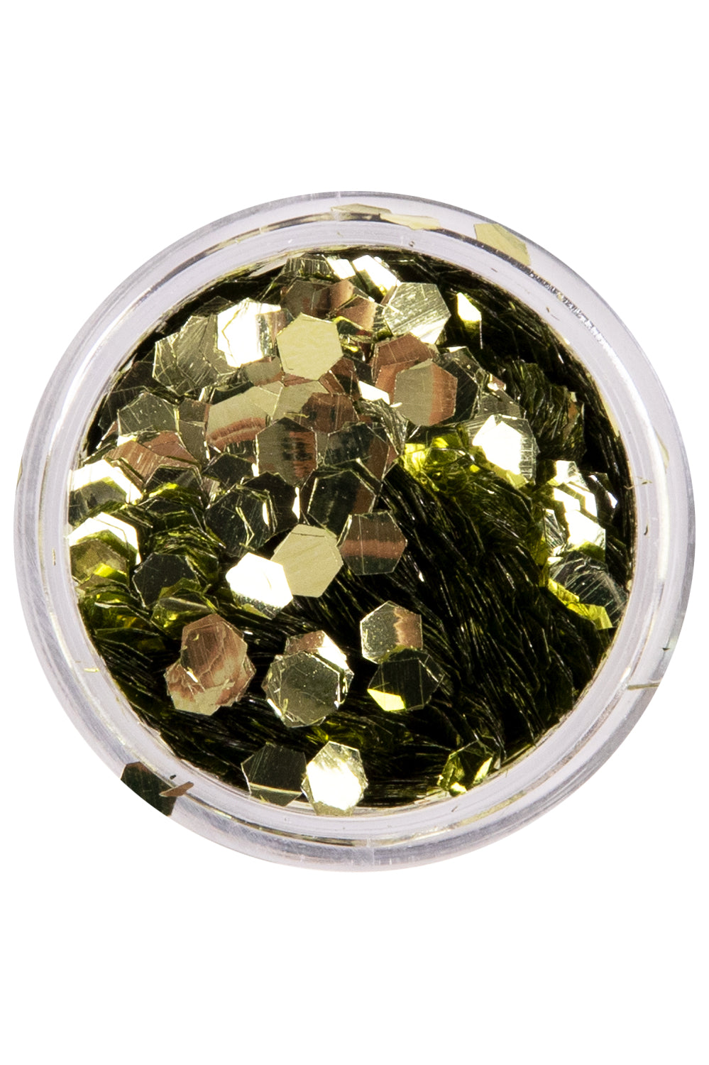 PXP biodegradable chunky glitters 2.5 gr. apple green