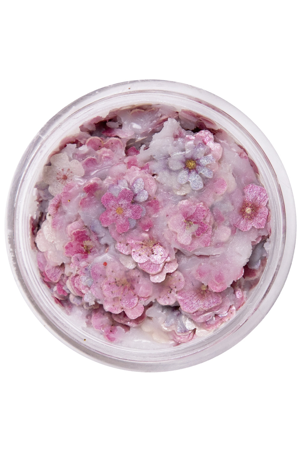PXP pressed chunky flowers pink mix cream 10 ml