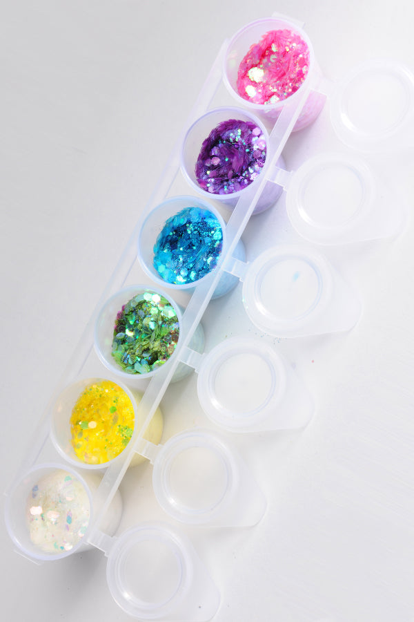 Sweet Chunky Glitter Mix 6-pack 130 ml 98961
