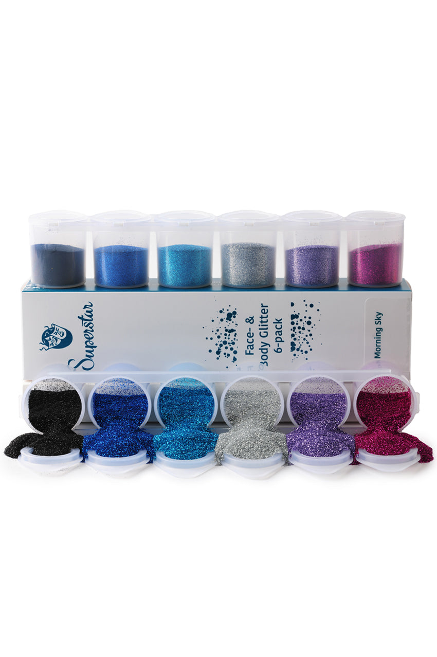 Morning Sky Fine Glitter Mix 6-pack 90 ml 98987