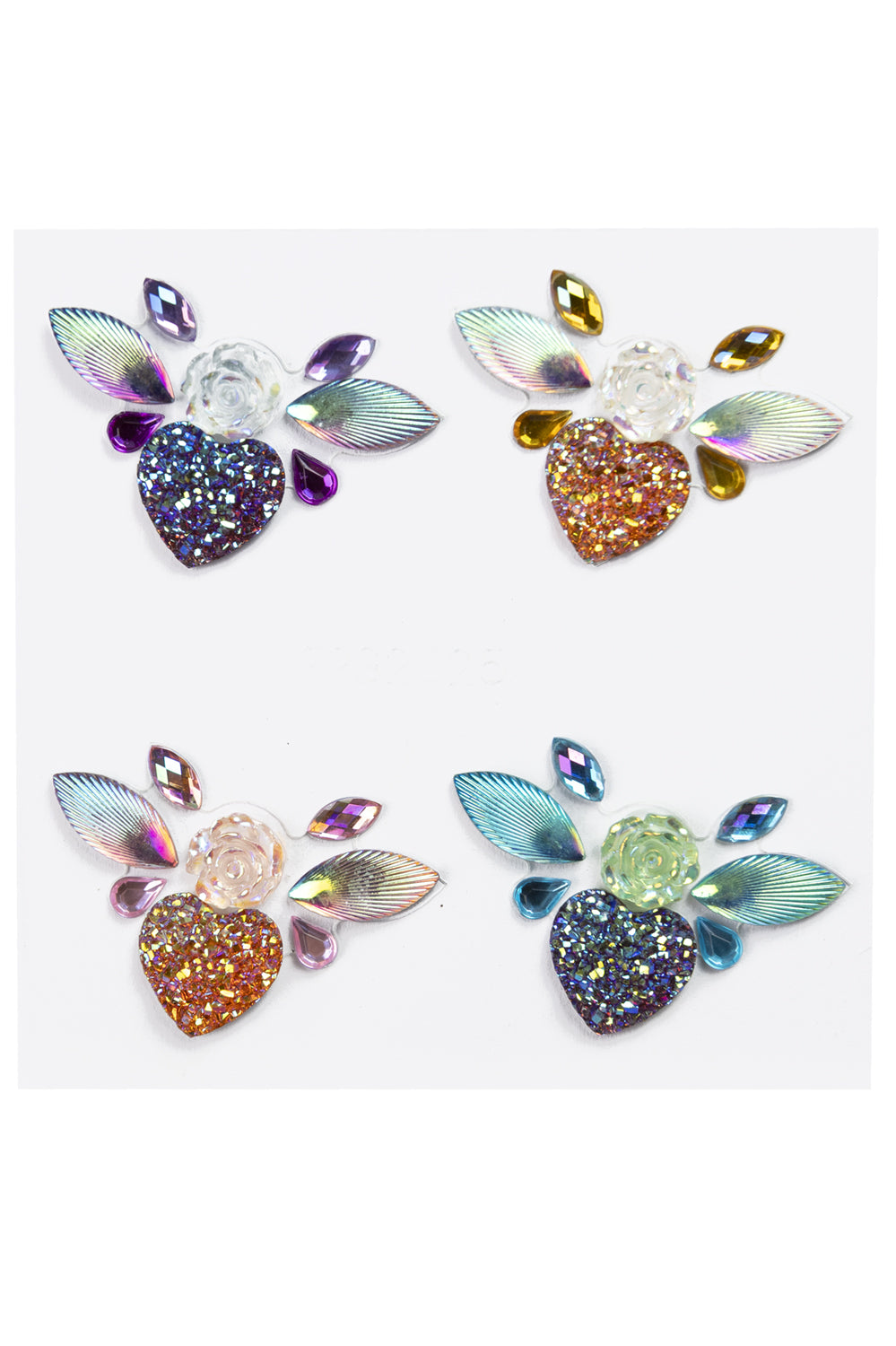 PXP Face Jewels Sweet Hearts
purple-gold-rose gold-turquois