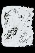 TattooPro Chinese Dragon Airbrush stencil