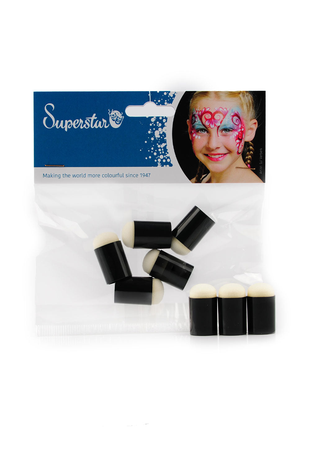 Superstar Finger Dauber Sponge (5 pcs in bag)
139-10.6
