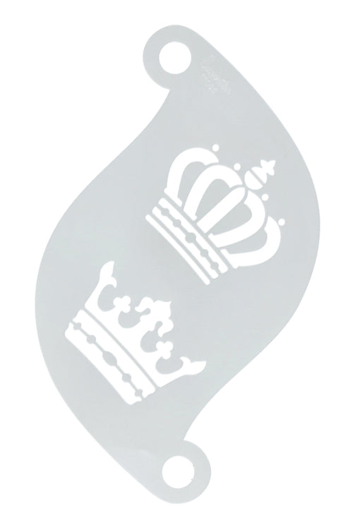 Face Paint Stencil Kings & Queens 77086