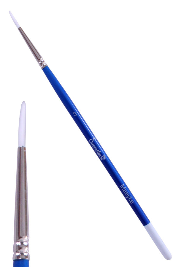 Synthetic Round brush #3 (Maayke) 
139-69.3