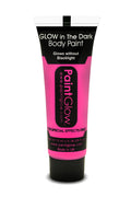 Face & body paint 10 ml glow in the dark pink