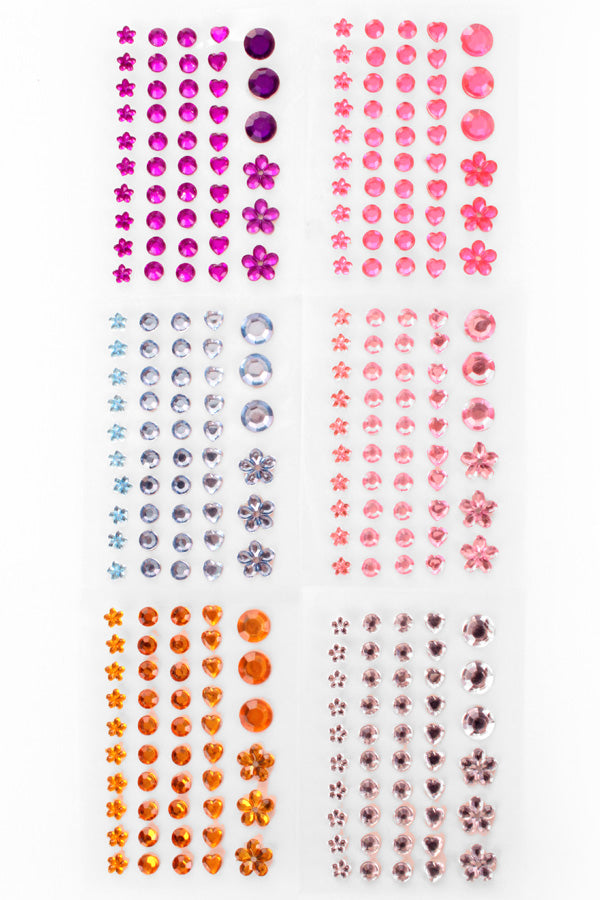 PXP Professional Colours Decoratiestickers assorti op kaart